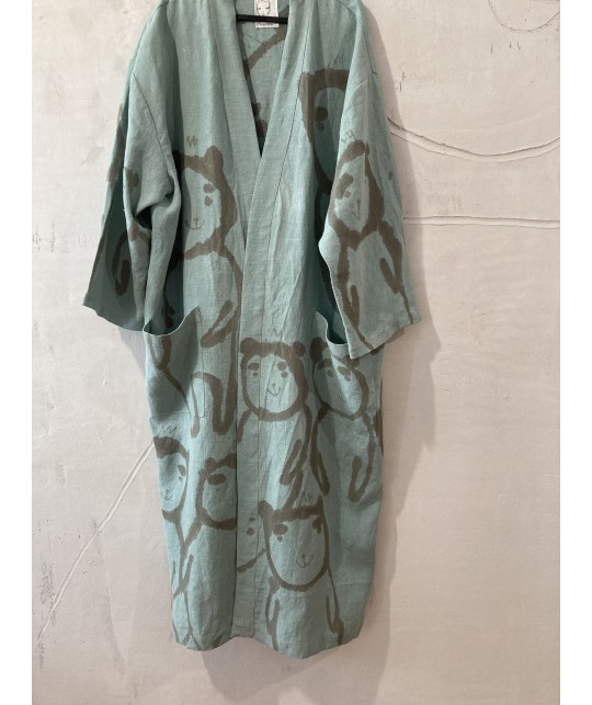 Temple of bears overall |bathrobe|kimono