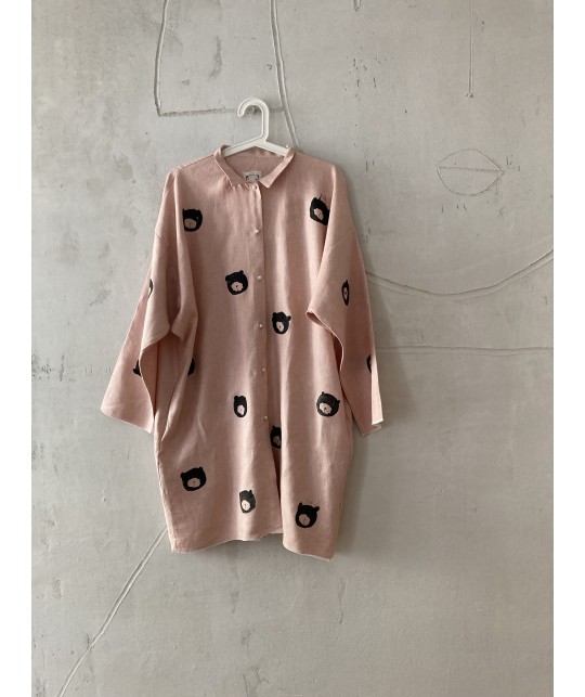 bears pink life shirt|dress|jacket