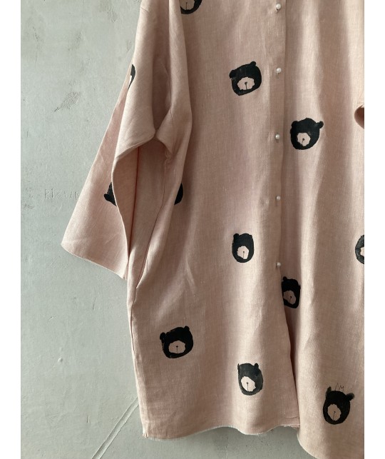 bears pink life shirt|dress|jacket