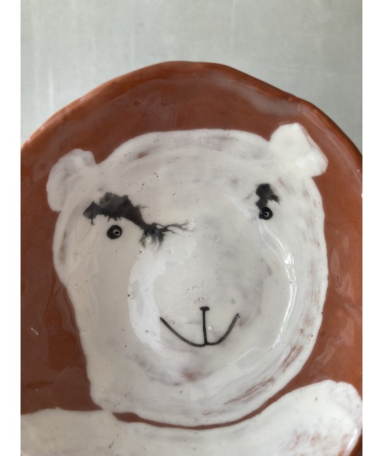 white bear mini bowl - piala