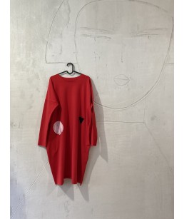 Red house dress M